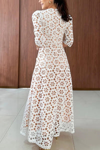 Rochie de damă elegantă din dantelă scoasă