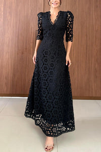 Rochie de damă elegantă din dantelă scoasă