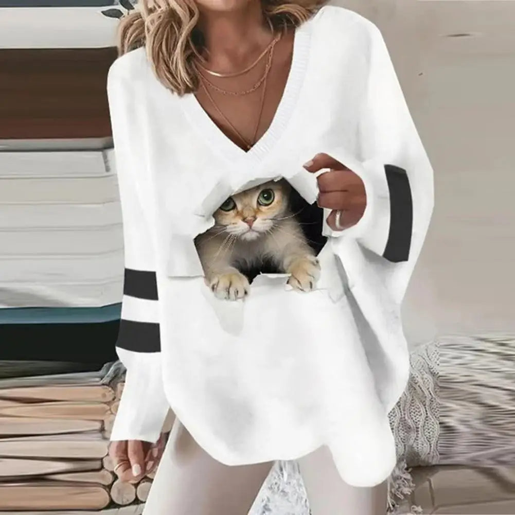 Top de dama 100% bumbac imprimat